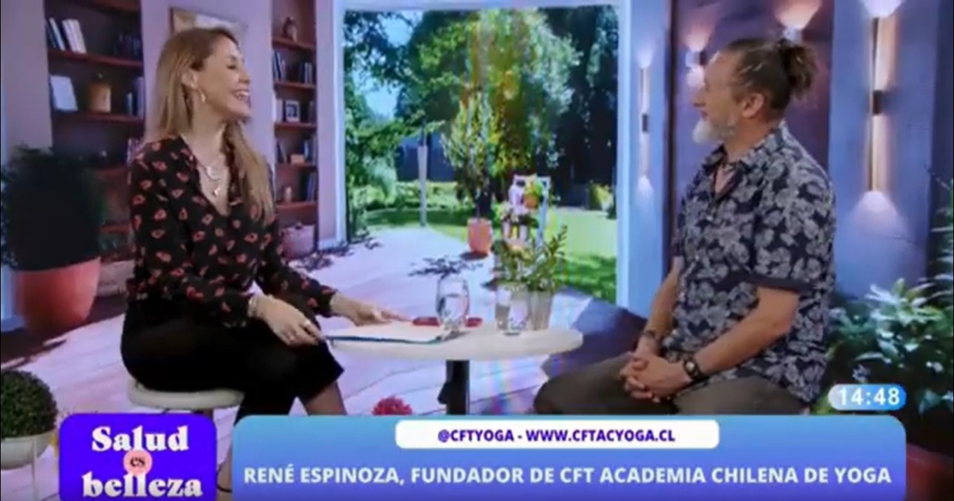 Entrevista Programa Belleza es Salud, TVmás, Importancia del yoga en la sociedad actual